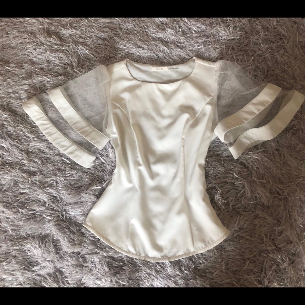 White Boutique Blouse small